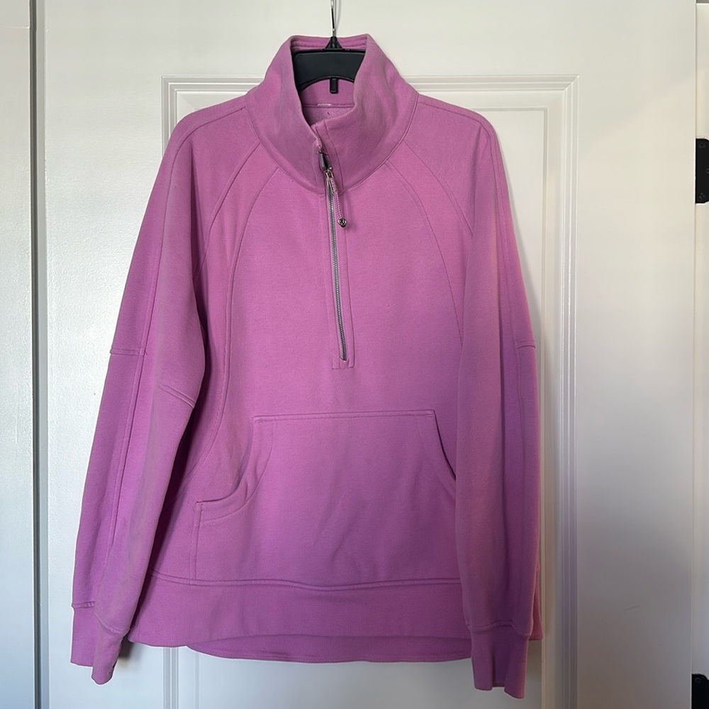 Lululemon Scuba Oversized Medium/Large Quarter zip